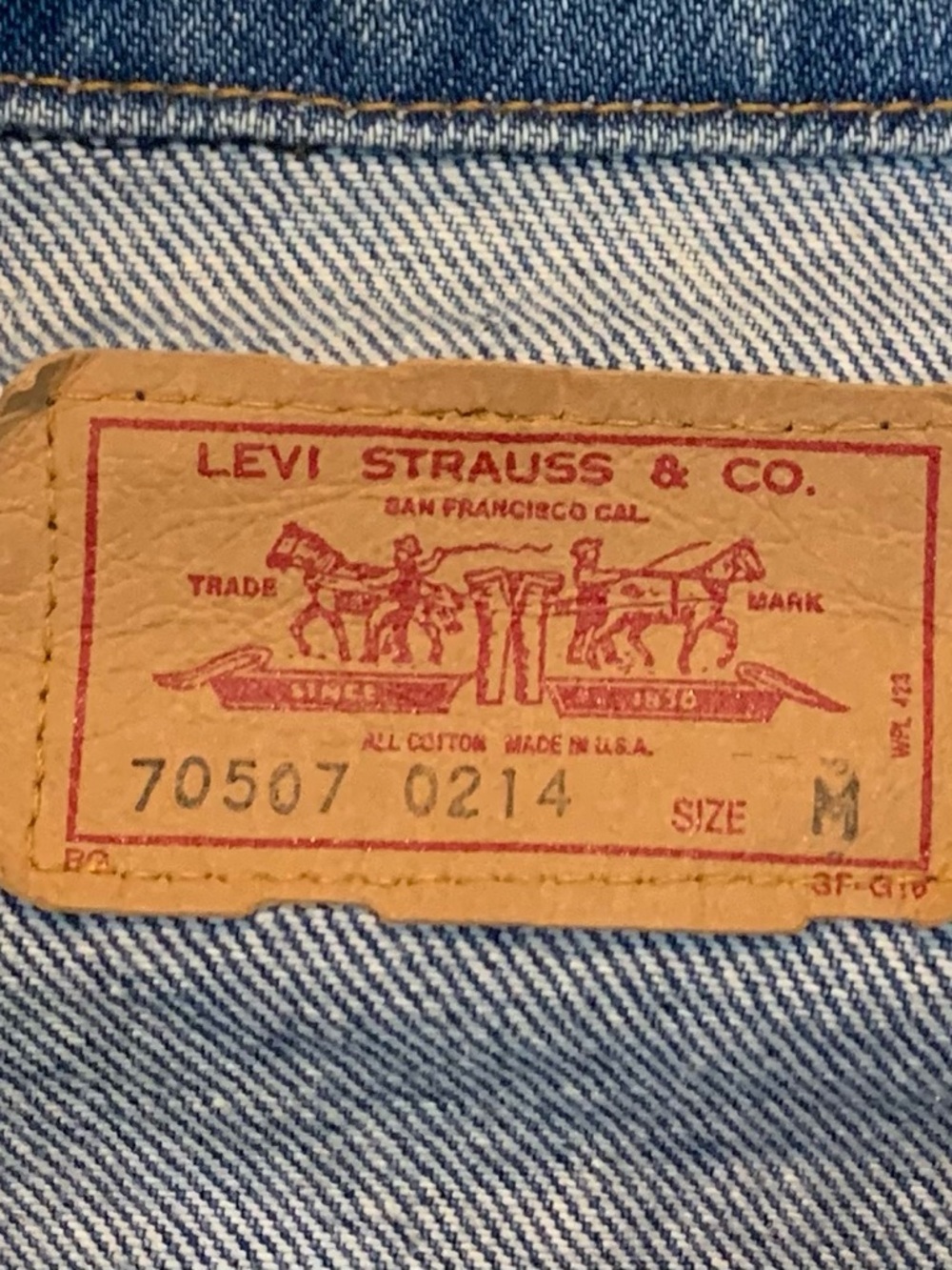 Vintage 80s Levi’s Jean Jacket - Picture 5 of 9